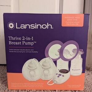 Lansinoh Thrive 2-in-1 Breast Pump
